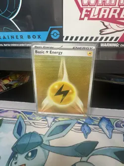 Pokemon TCG Basic Lightning Energy 020 WHITE FLARE/BLACK BOLT 2025 NM HOLO - Image 1