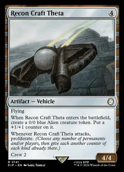 Recon Craft Theta Light Play, English Magic the Gathering MTG Universes Beyond: - Image 1
