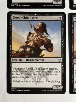 4x Mtg Dragons Of Tarkir Coat Blood-Chin Rager NM Magic The Gathering - Image 2