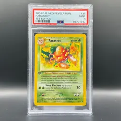 1st Edition Neo Revelation Parasect 35/64: PSA 9 - Image 1