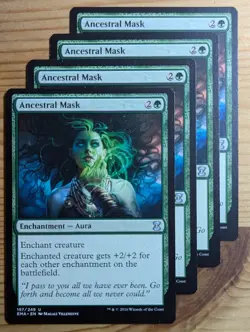 MTG - 4x Ancestral Mask - Eternal Masters - Near Mint - Image 1