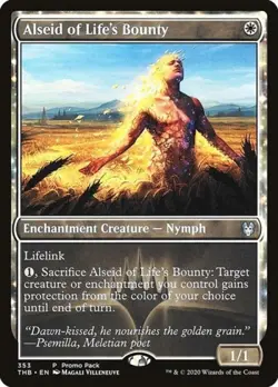 Alseid of Life's Bounty - Near Mint MTG Promo Pack: Theros Beyond Death - Image 1