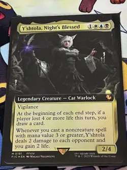 Y'shtola, Night's Blessed (Extended Art) Commander: Final Fantasy Foil - Image 1