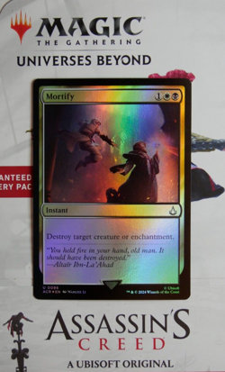 MTG ACR: Mortify (Instant) Regular Uncommon 0096 Assassin's Creed Foil - Image 1
