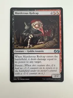 Murderous Redcap MTG Magic the Gathering Card NM Near Mint UMA - Image 1
