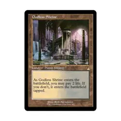 WOTC Ravnica Remastered Godless Shrine (Retro Frame) (R) NM - Image 1