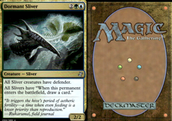 Magic the Gathering -MTG-Dormant Sliver - Image 1
