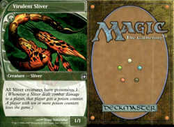Magic the Gathering -MTG-Virulent Sliver - Image 1