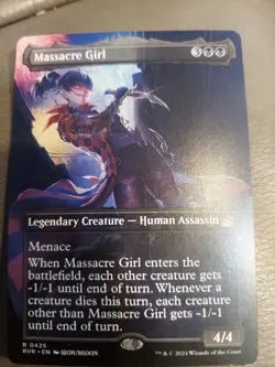 Massacre Girl (Anime Borderless) Ravnica Remastered Regular - Image 1