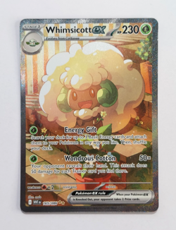 Pokemon Whimsicott EX ENGLISH SIR White Flare #165/086 Special Illustration Rare - Image 1