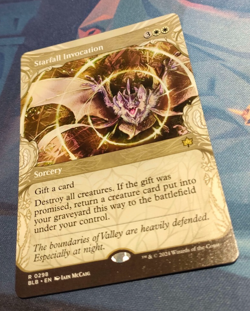 Starfall Invocation (Showcase) - Bloomburrow - Rare - NM (see pics) MTG - Image 3