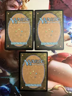 MTG Island x3 Midnight Hunt : Crimson Vow 271/277 Foil LP/NM Land - Image 2