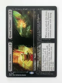 Magic The Gathering: MTG Unholy Annex/Ritual Chamber NF (DSK) Rare 0118 - Image 1
