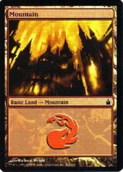 Lot de 10 montagnes PREMIUM / FOIL - Mountains - Conditions variees Magic Mtg - - Image 1