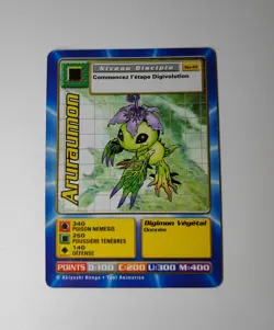 Aruraumon bo-111 Digimon card french booster set serie 3 Digi-battle - Image 1