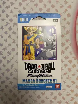 Dragon Ball Super Card Game Fusion World Manga Booster 01 Factory Sealed Goku - Image 1
