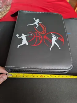 Card Binder 50 Pages 400 Cards Card Holder, pokemon, football, NBA, read details - Image 1