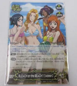 Bleach On The Beach Women P-039 Promo Card Soul Card Battle - Image 1