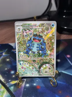 2025 Pokemon TCG - Black Bolt - Seismitoad Illustration Rare 105/086 NM - Image 2