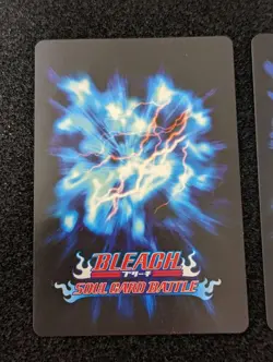 Bleach Soul Card Battle Kuchiki Byakuya B-078 S-014 Play-used - Image 4