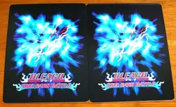 Bleach SoulCardBattle Ichigo Aizen Hitsugaya Holos 2-card Serial Set - Image 2