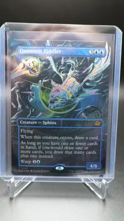 Quantum Riddler (Borderless Foil) - MTG: Edge of Eternities - Image 1