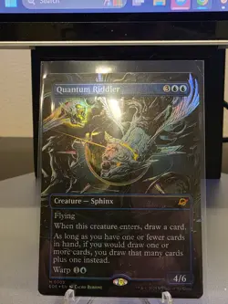 Quantum Riddler (Borderless Foil) - MTG: Edge of Eternities - Image 1