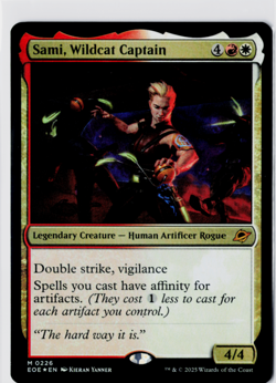Sami, Wildcat Captain | Foil | Edge of Eternities | 226 MTG - Image 1