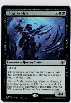 Elegy Acolyte | Foil | Edge of Eternities | 97 MTG - Image 1