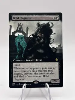 Bold Plagiarist Extended Art 364 Commander 2021 C21 MTG NM - Image 1