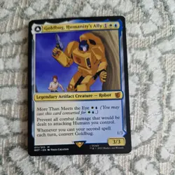 MTG - GOLDBUG, HUMANITY'S ALLY Goldbug Scrappy Scout- Transformers - Image 1