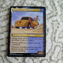 MTG - GOLDBUG, HUMANITY'S ALLY Goldbug Scrappy Scout- Transformers - Image 2