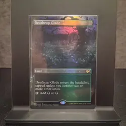 MTG Deathcap Glade (Borderless) Innistrad: Crimson Vow Foil - Image 1