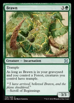 Brawn - Light Play MTG Eternal Masters - Image 1