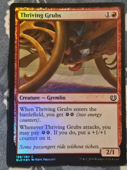 Thriving Grubs FOIL Kaladesh MTG Magic MP - Image 1