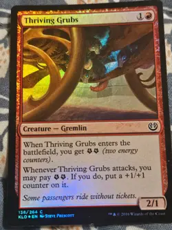Thriving Grubs FOIL Kaladesh MTG Magic MP - Image 2