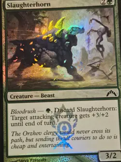 Slaughterhorn FOIL Return to Ravnica MTG Magic - Image 2