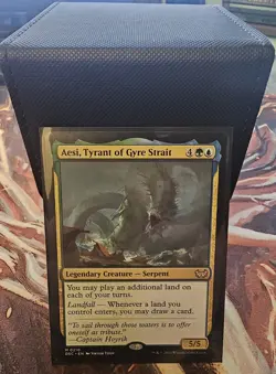 Aesi, Tyrant of Gyre Strait Landfall Commander Deck EDH MTG Magic the Gathering - Image 1