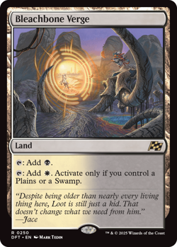Bleachbone Verge 0250 ~ Rare NM MTG Aetherdrift - Image 1