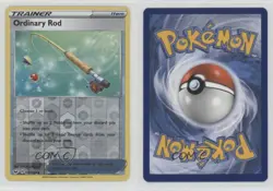 Ordinary Rod Reverse Foil Pokemon Sword & Shield #171 0p46 - Image 3
