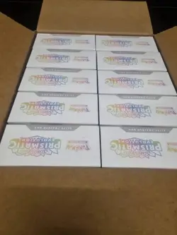 $100 OFF Pokemon TCG Prismatic Evolutions Elite Trainer Box ETB Unsealed Case 10 - Image 2