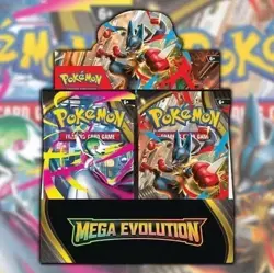 $100 OFF - 6 x Pokemon TCG Mega Evolution Enhanced Booster Box Promo **PRESALE** - Image 3