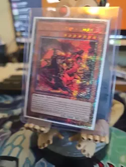 Yugioh Blaster Dragon Ruler Of Infernos Quarter Century Secret Rare QCR RA03 - Image 2
