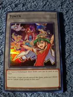YuGioH Duelist Advance YUYA & PERFORMAPAL Token Card #TKN5-EN030 New Sealed N.M - Image 2