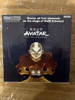 Sealed Weiss Schwarz Avatar The Last Airbender TCG Card Game Booster Box 1st Ed - Image 1