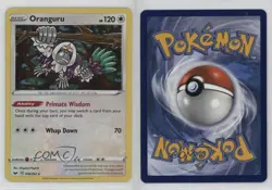 Oranguru Holo Pokemon Sword & Shield #148 0d7t - Image 3