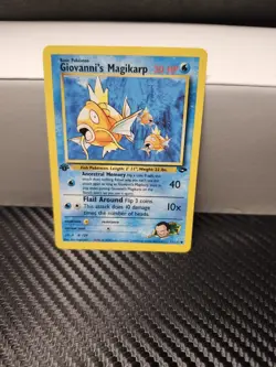 Giovanni's Magikarp 73/132 Gym Challenge-1st Edition Regular Pokemon Card - Image 1