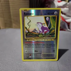 Rattata Pokemon TCG XY Evolutions Reverse Holo Common Card #66/108 - Image 1