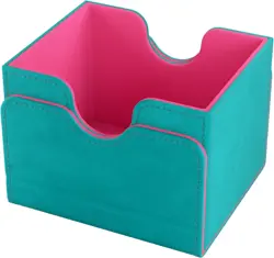 Gamegenic Sidekick 100+ XL Convertible Deck Box - Sideloading Card Teal/Pink - Image 2