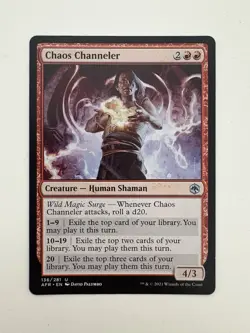Chaos Channeler MTG Magic the Gathering Card NM Near Mint AFR - Image 1